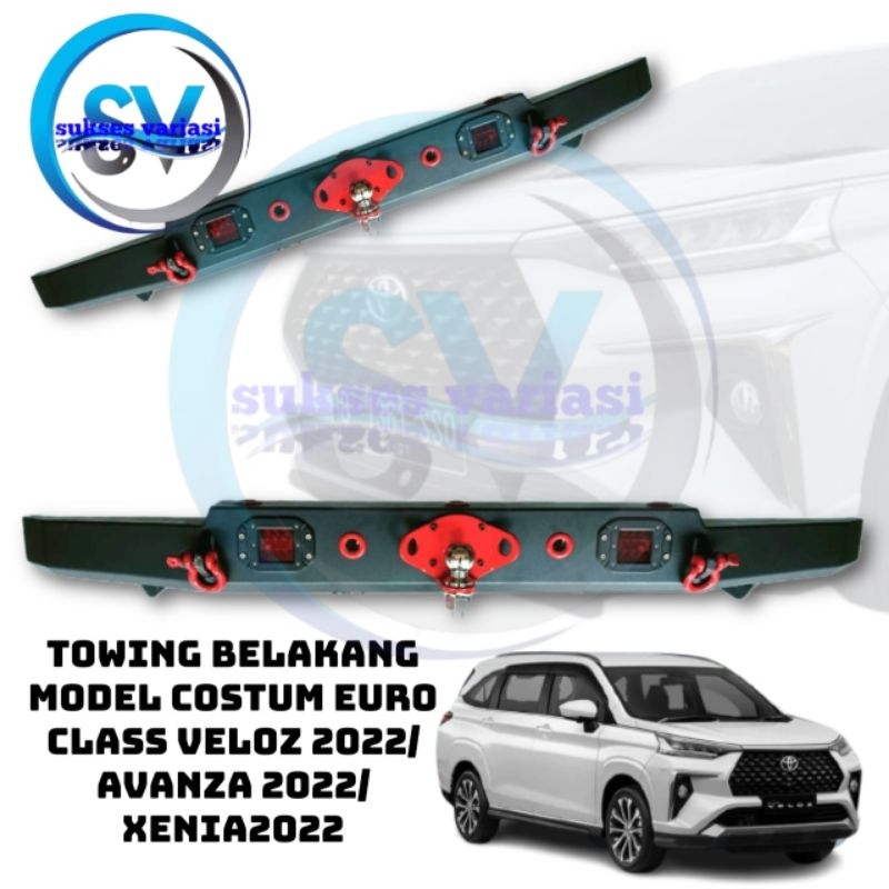 Towing belakang model costum euro class veloz 2022 towing belakang costum avanza 2022