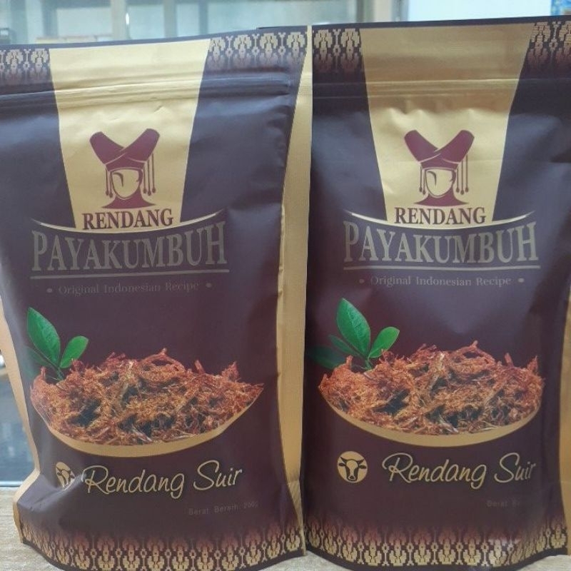 

Rendang Daging Suir Payakumbuh