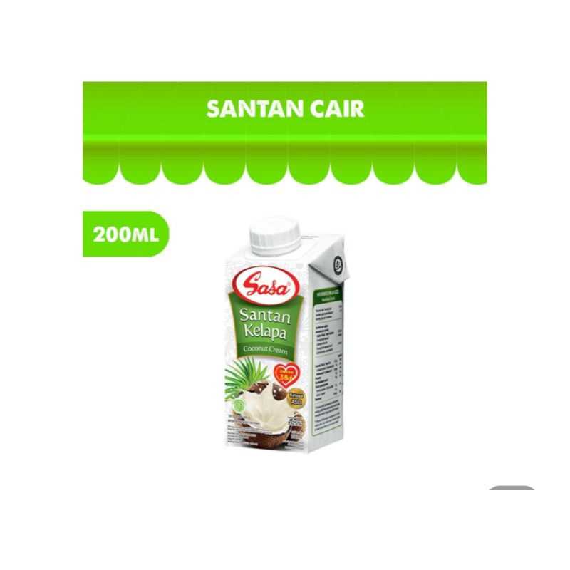 

Sasa Santan Kelapa Cair 200ml