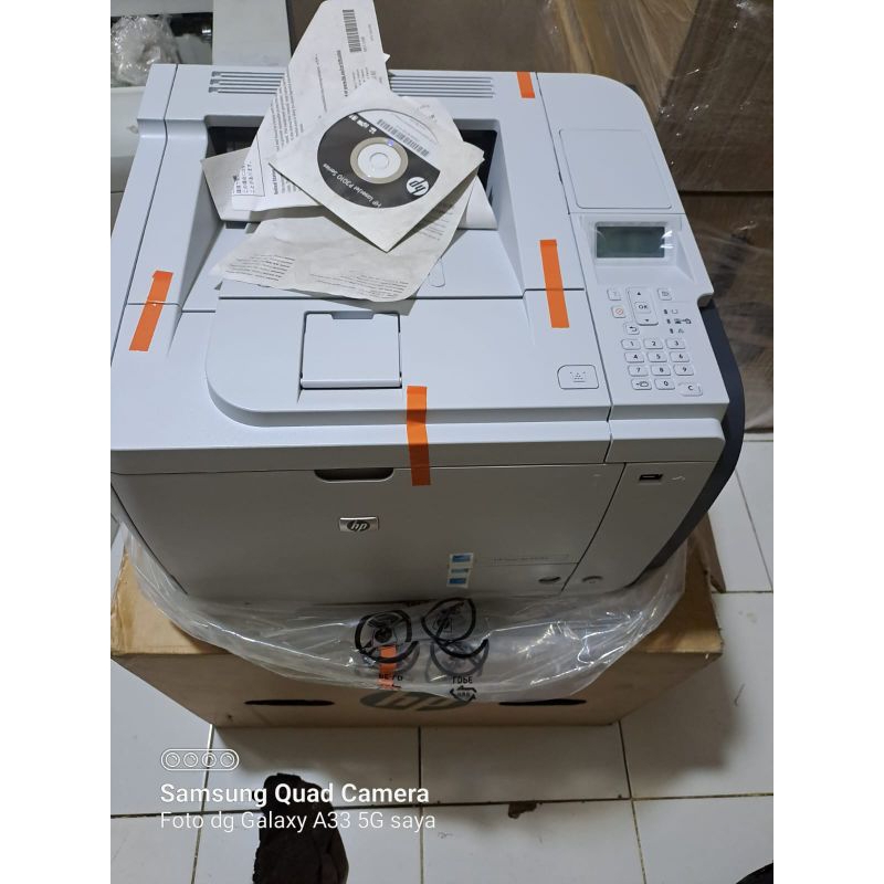Printer Hp Laserjet  P3015 Printer Baru Neww Type Toner 55A
