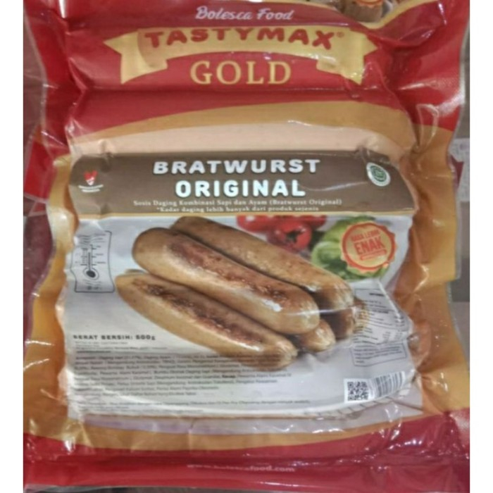 

tastymax gold bratwurst original jumbo 500gr