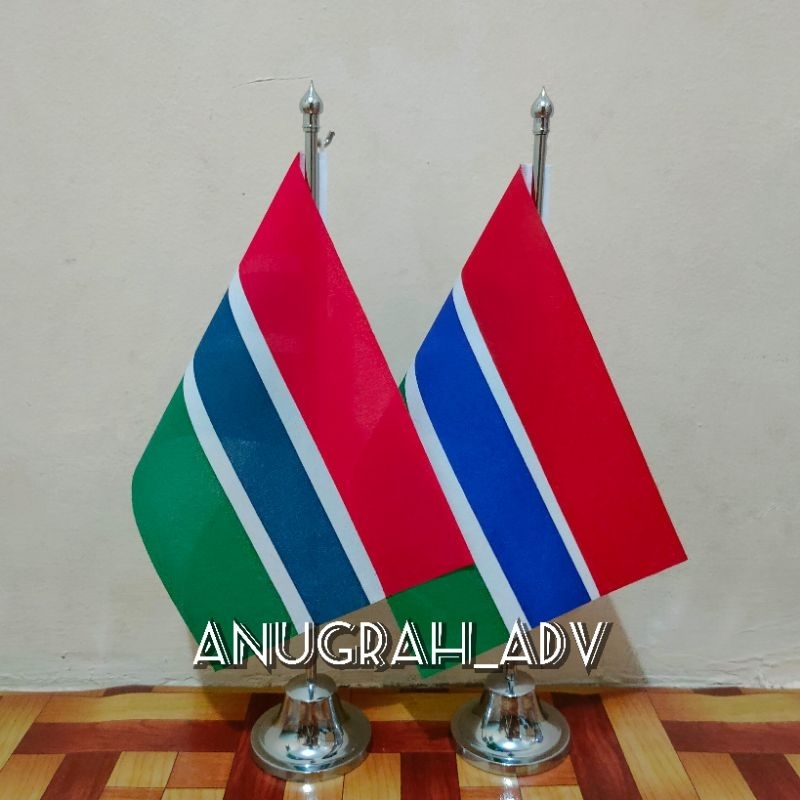 

tiang stainless bendera meja GAMBIA