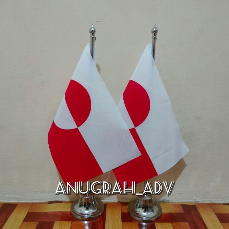 

tiang stainless bendera meja GREENLAND