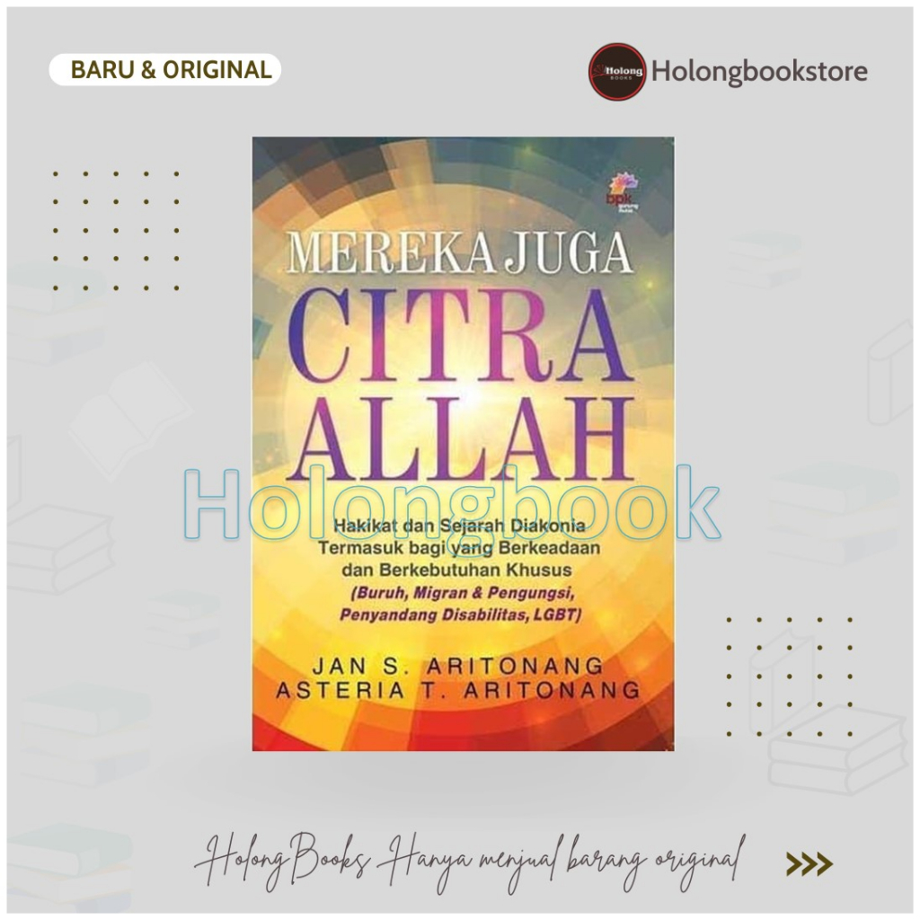 Buku Mereka Juga Citra Allah - Jan S. Aritonang