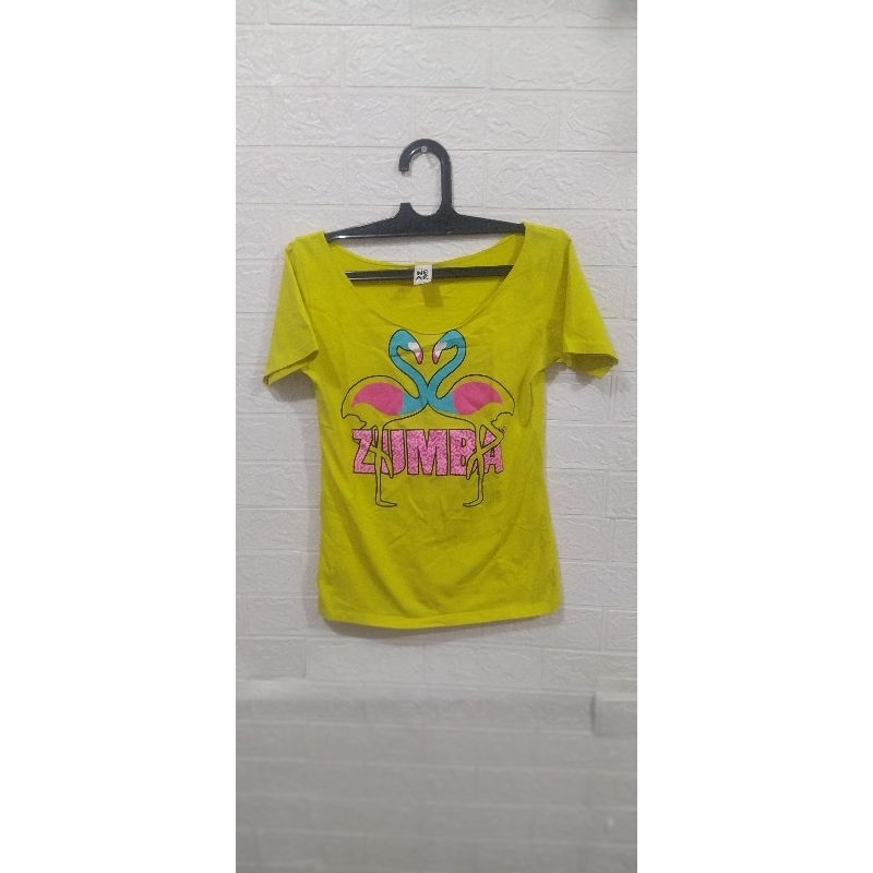 Preloved Baju Zumba Wear Original