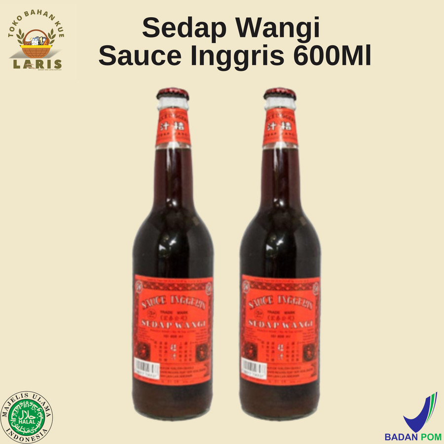 

Sauce Inggris Sedap Wangi 600Ml ( Kecap Inggris )