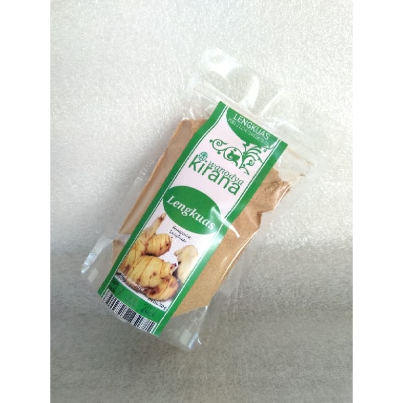 

Lengkuas Bubuk 50 Gram Pouch Galanga - Kirana