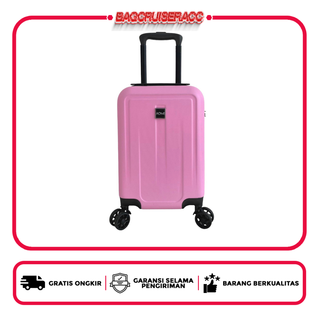 𝗕𝗔𝗚𝗖𝗥𝗨𝗜𝗦𝗘𝗥𝗔𝗖𝗖 Koper Aomi 16 Inch Koper Fiber Koper Kabin Koper Mini Koper Study Tour AO-800