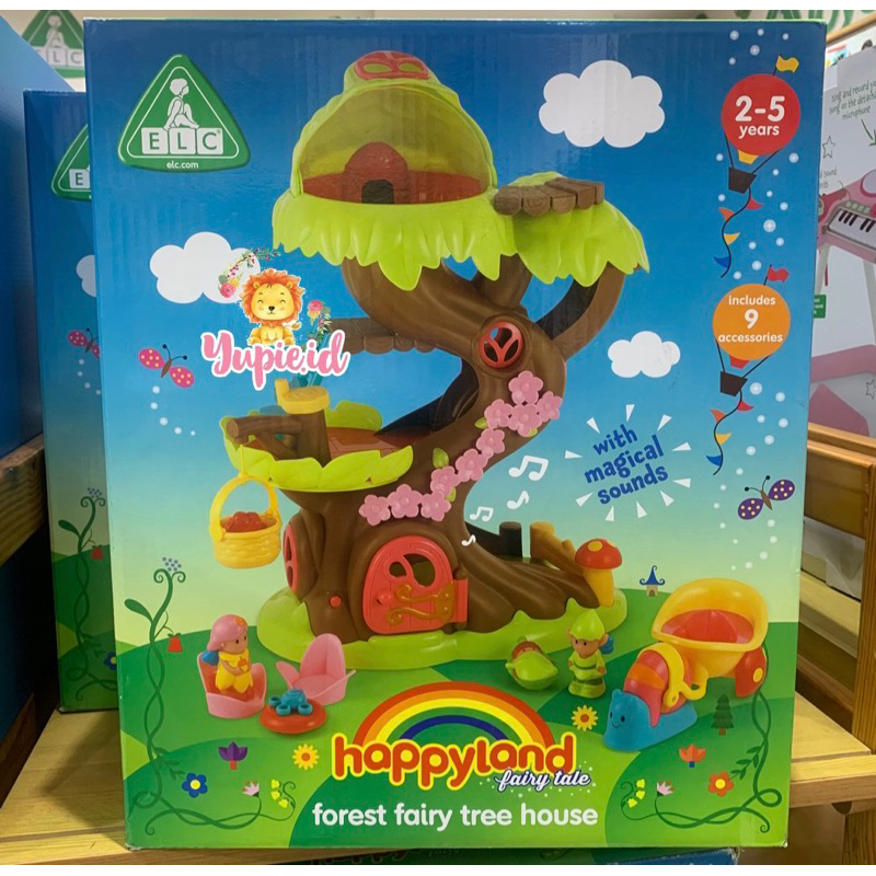 ELC Happyland forest fairy tree house playset / mainan rumah pohon anak