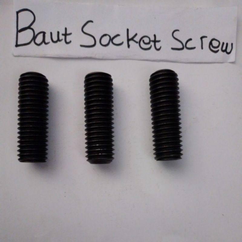 Baut Socket Screw (baut taman/kunci L) 12 × 35