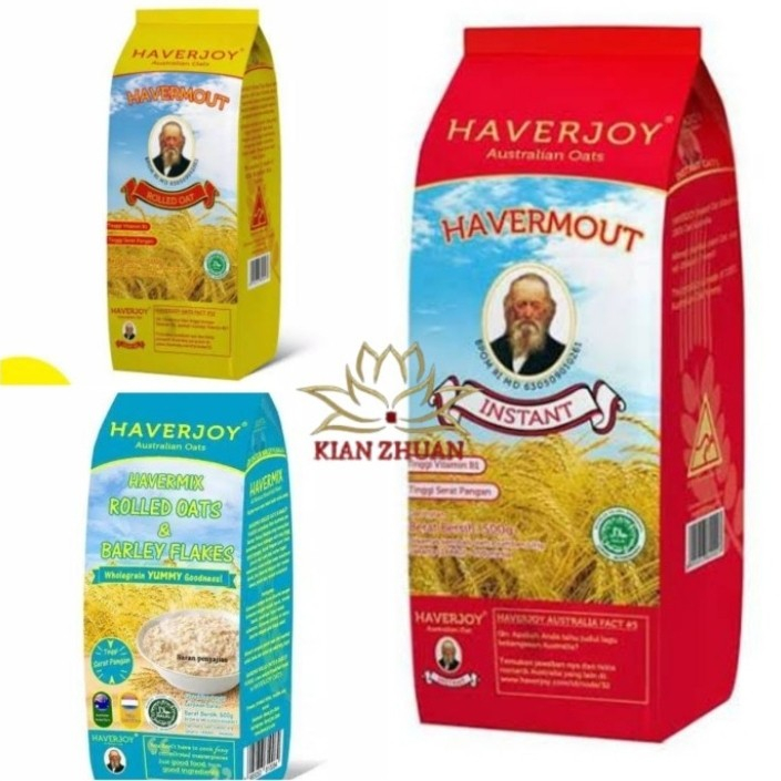 

Haverjoy Havermout Rolled Out/Instant/Rolled Oat Barley Flakes