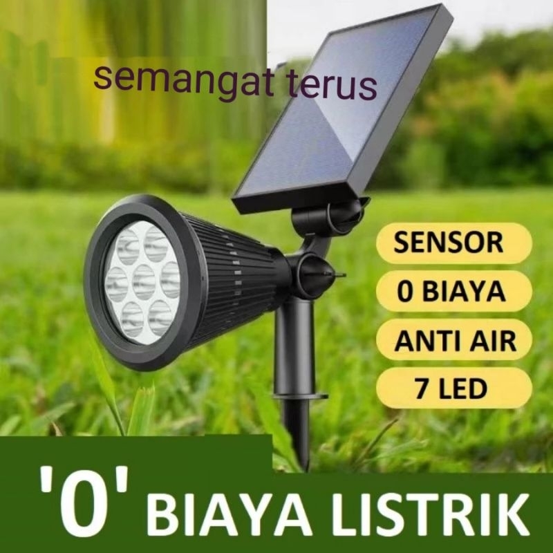 Lampu Taman Tancap Solar Cell-Lampu Outdoor Taman Tenaga Matahari-Lampu