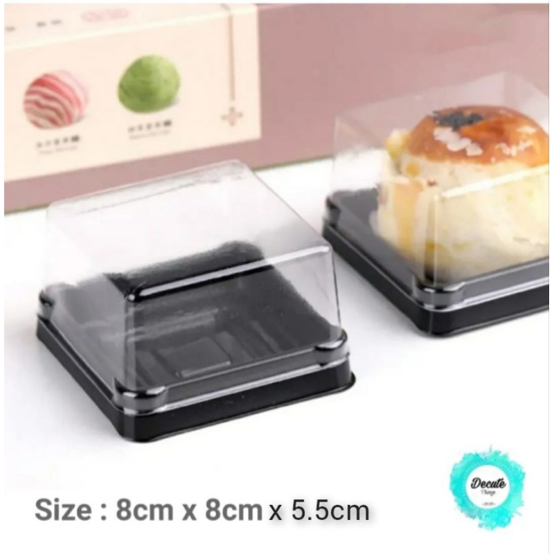 1 PACK ISI 5 Box Mika Mooncake /Mika Cake Potong/ Box Mika Kue Potong Kecil