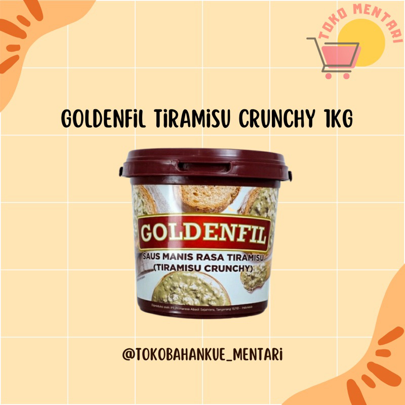 

Goldenfil Tiramisu Crunchy 1kg