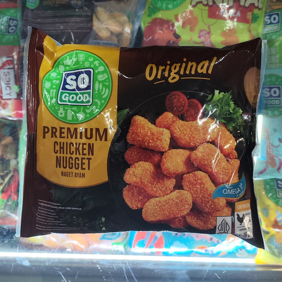 

So good chicken nugget premium 400 gr
