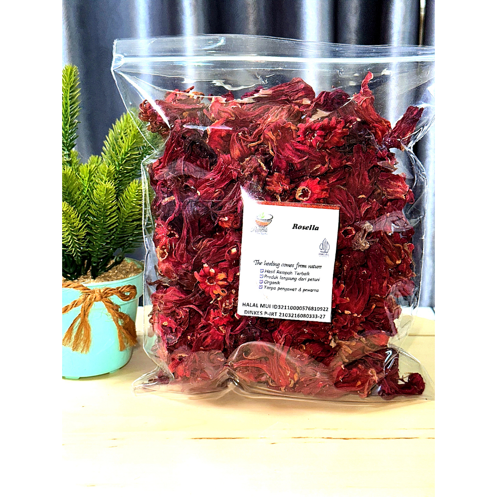 

Bunga Rosella Merah 100 Gram - Teh Rosella Merah Kering Rempah Bu Risma