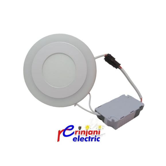 LAMPU DOWNLIGHT 2 WARNA 3 + 3W WARNA WHITE  YELLOW
