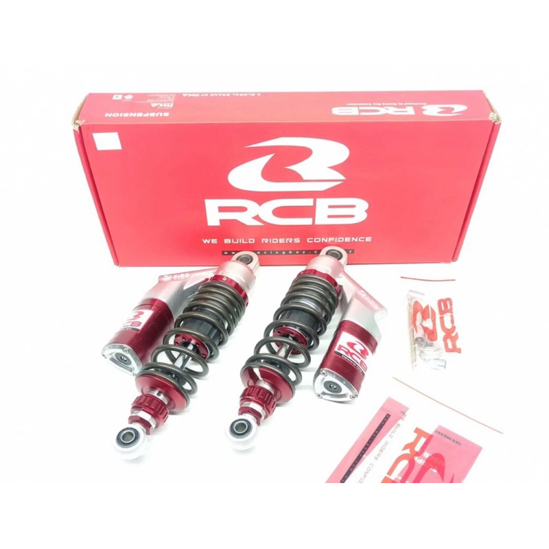 shock RCB SB5 bebek 275mm tabung segitiga single klik rebound lengkap