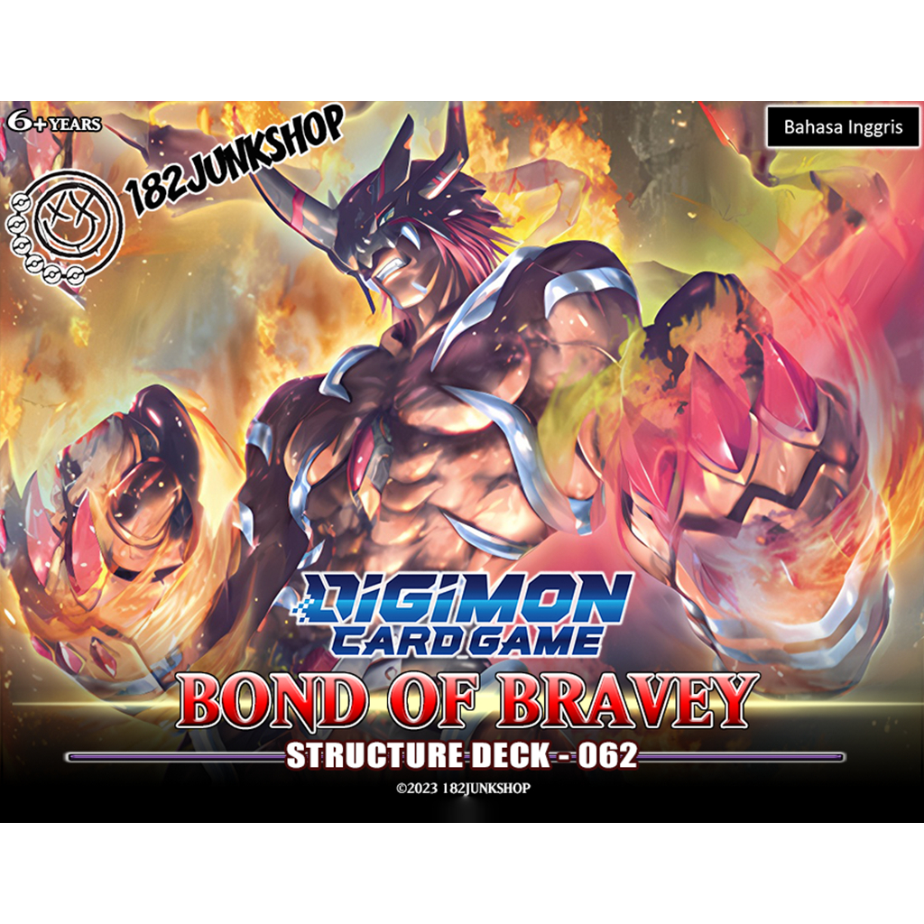 Deck Digimon Card Game 062 - Agumon Bond Of Bravery Deck - Non Ori