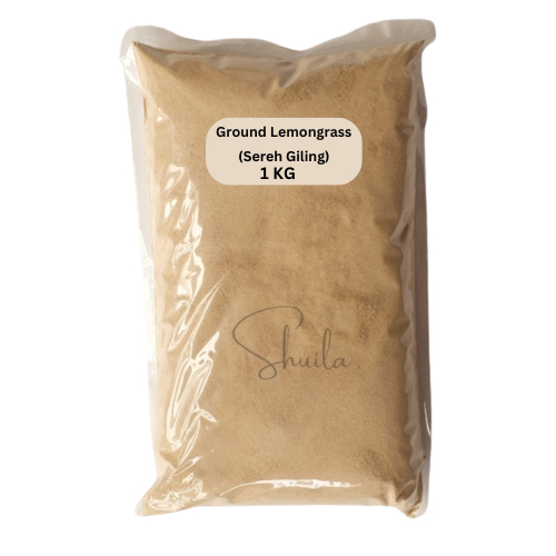

Sereh Giling Halus Kering Campur Murah Organik | Ground Lemongrass | 1 Kg