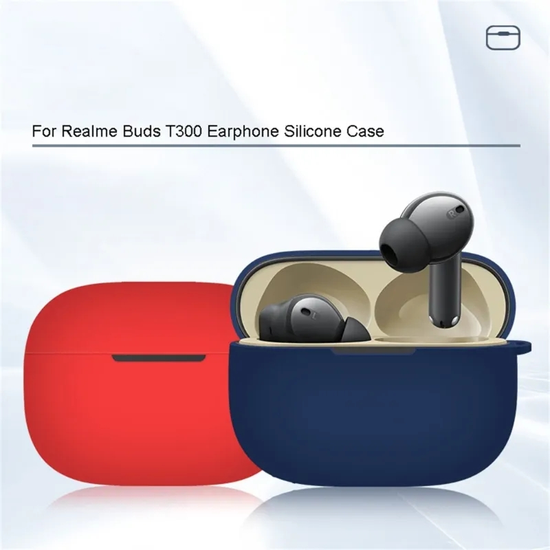 Case Cover Casing Silicone Protective Realme T300 / RealmeT300 2023 + Carabiner