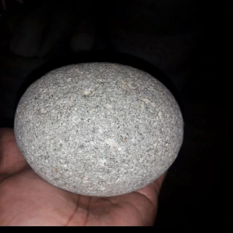 batu bulat ulekan batu alam asli