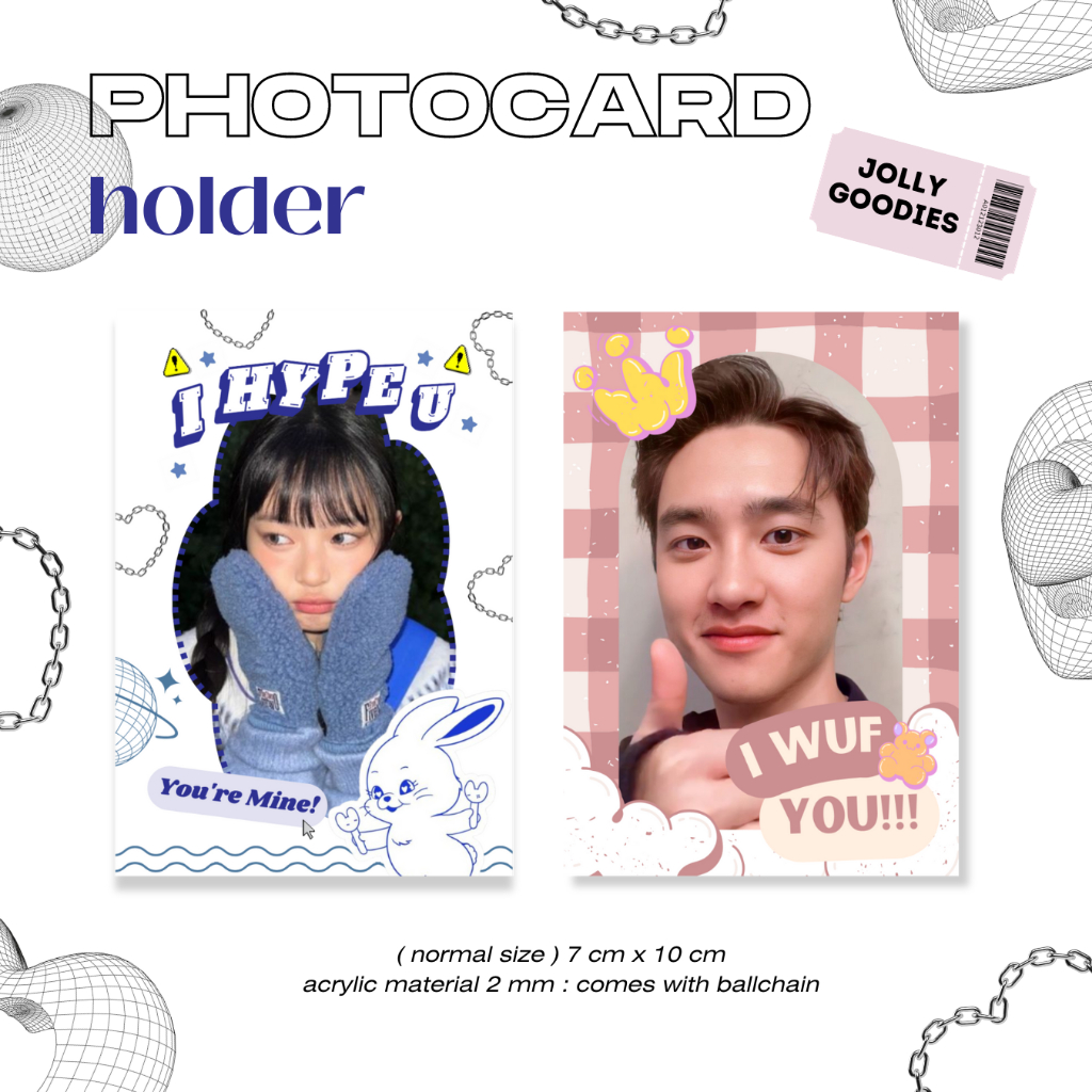 

jollygoodies | Acrylic Photocard Holder KPOP - PC HOLDER