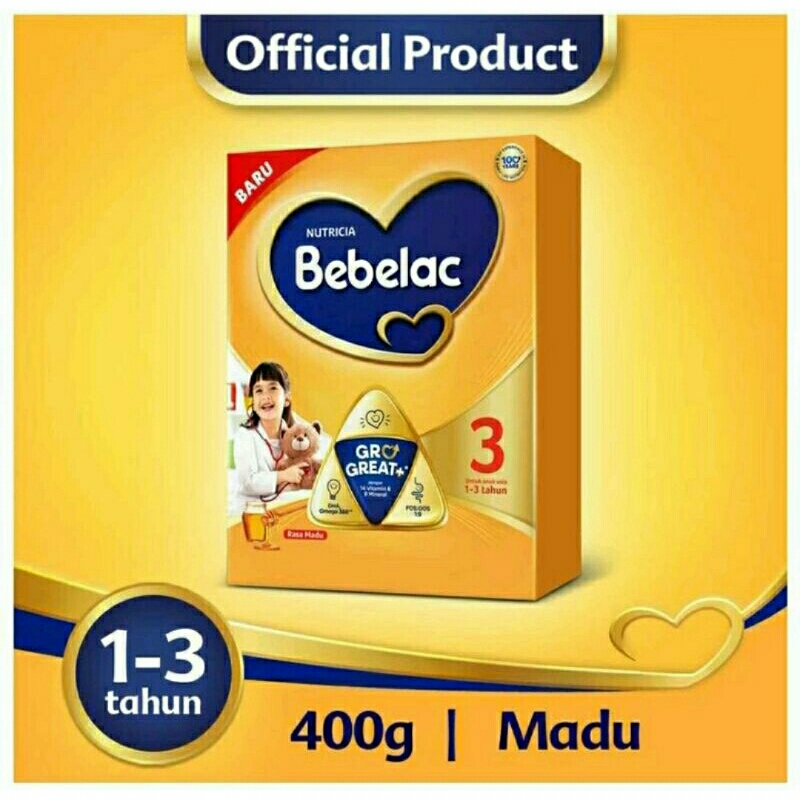 Bebelac 3 Susu Pertumbuhan usia 1-3 tahun