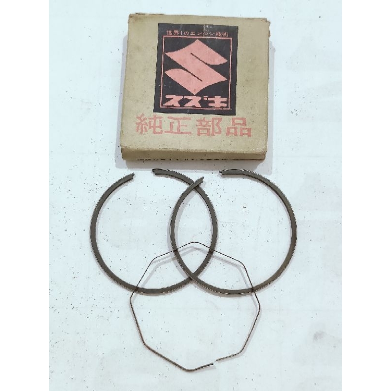 Ring Piston Suzuki A100 A 100 Ori Size Standard (OS 0) OS 25 OS 50 OS 75 OS 100 (NOS, SEGEL, ALL SIZ