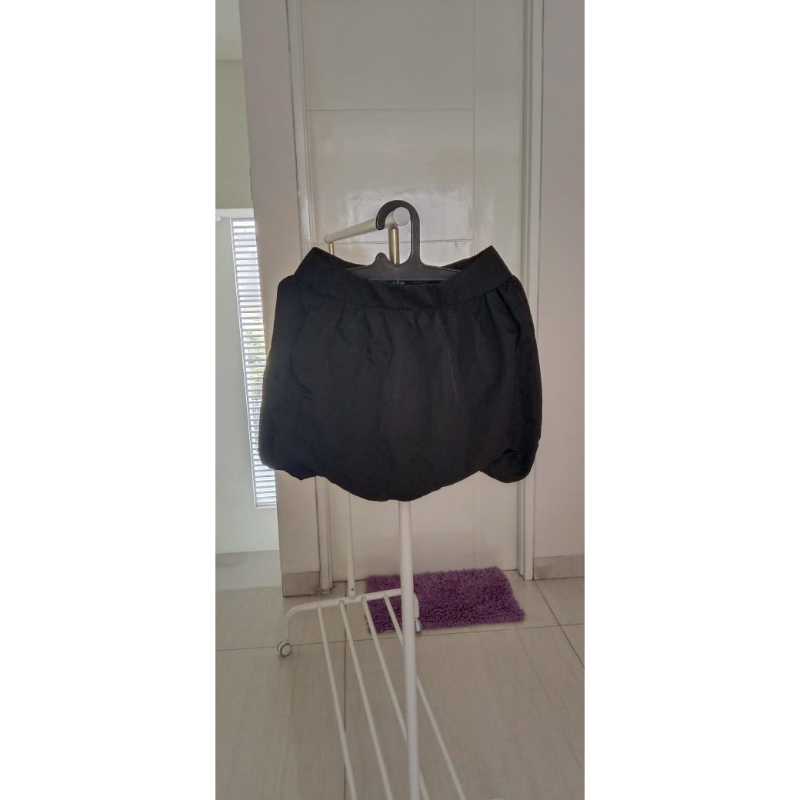 preloved zara skirt black