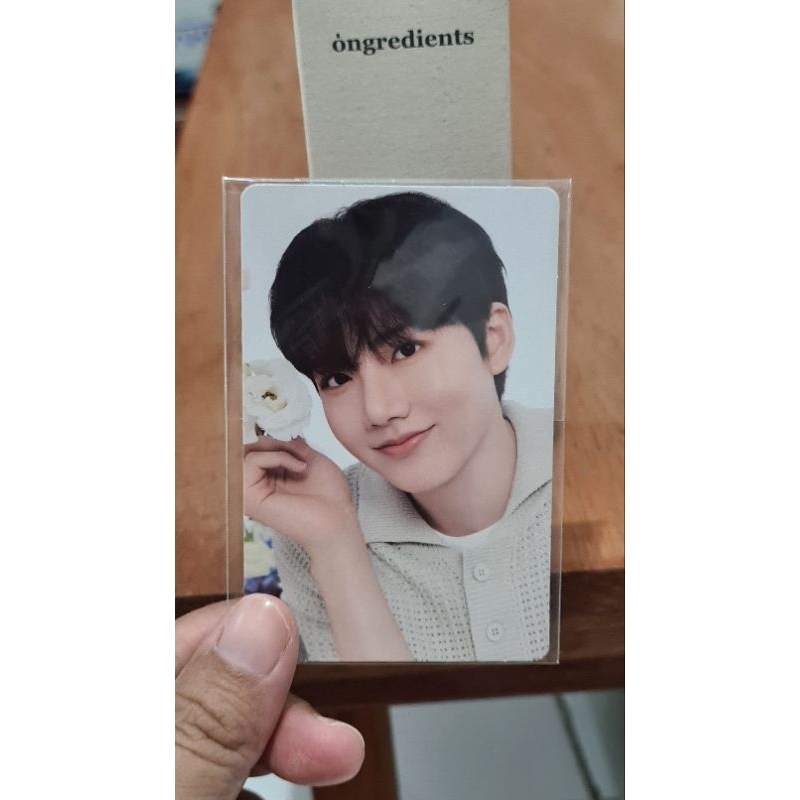 Ongredients x Treasure Blooming Photocard PC - Junkyu