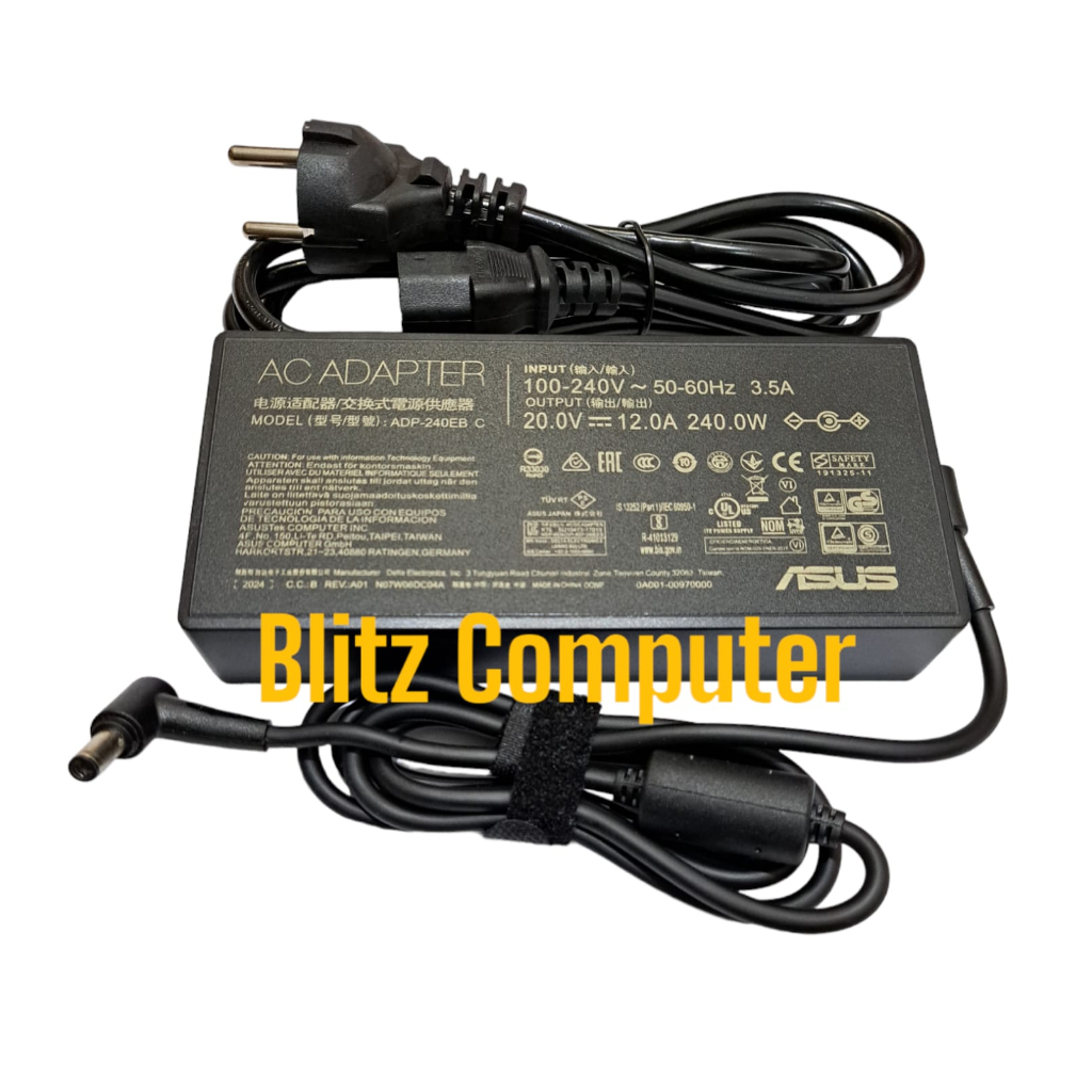 Adaptor Charger Asus ROG Zephyrus G14 GA402RJ GA402RK GA402XU GA402XV 20V 12A
