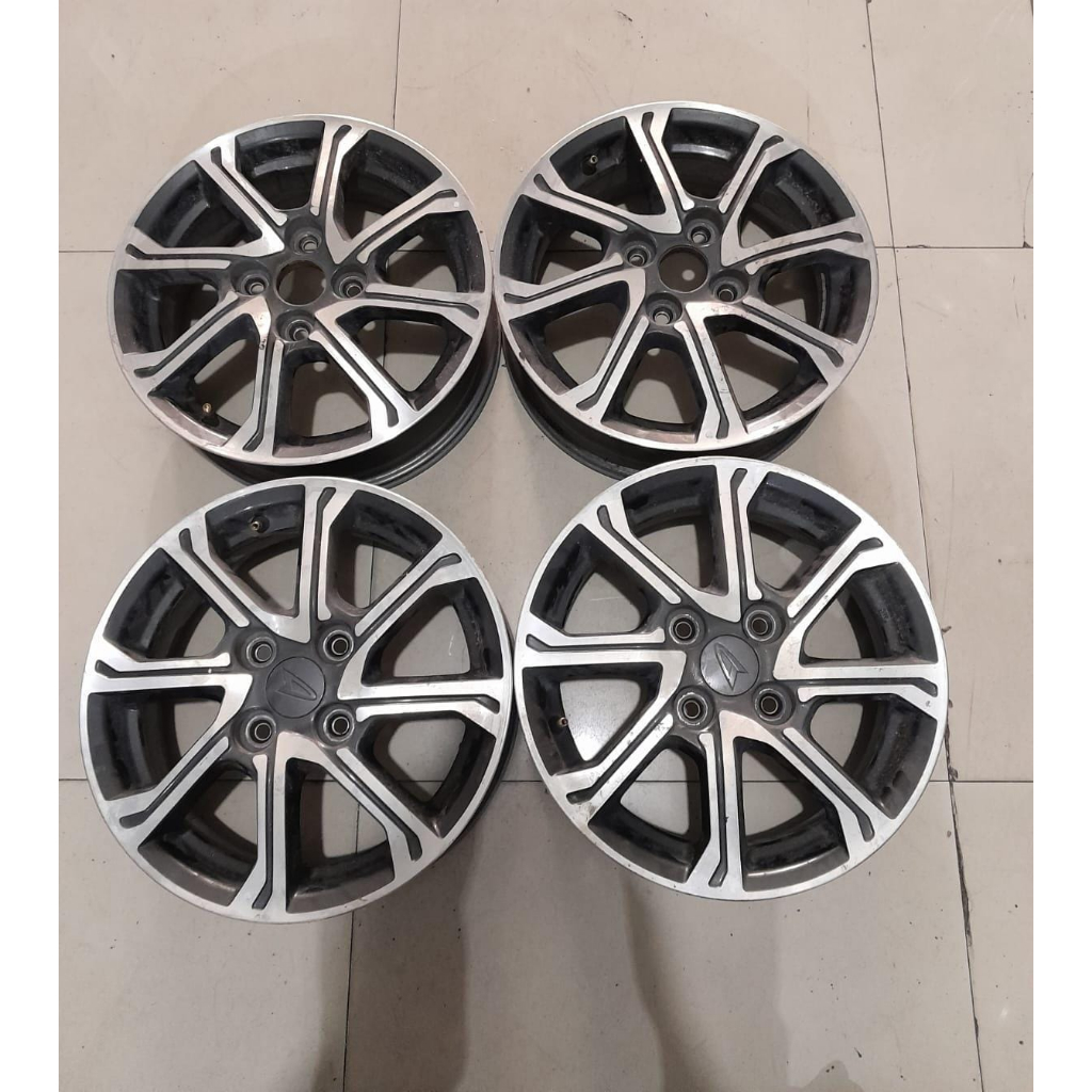 VELG MOBIL BEKAS AYLA RING 14X5 LUBANG 4X100 SEKEN BEKAS MURAH BERKUALITAS  GERATIS ONGKIR