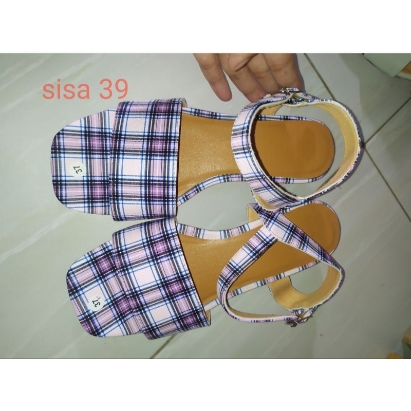 Sandal Heels Purple