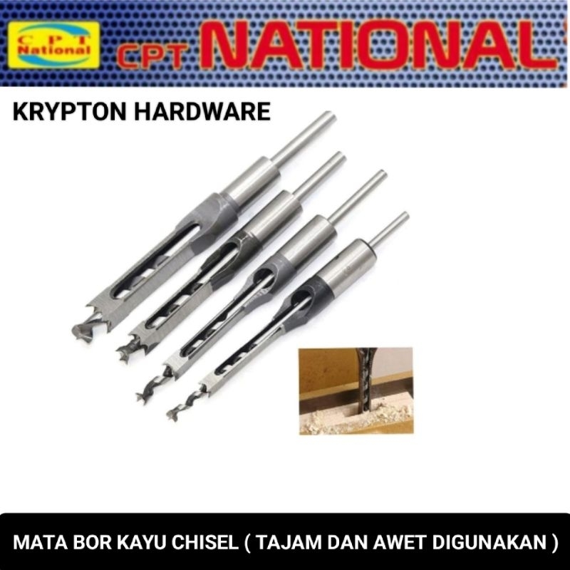 CPT national mata bor chisel bobok kayu high quality