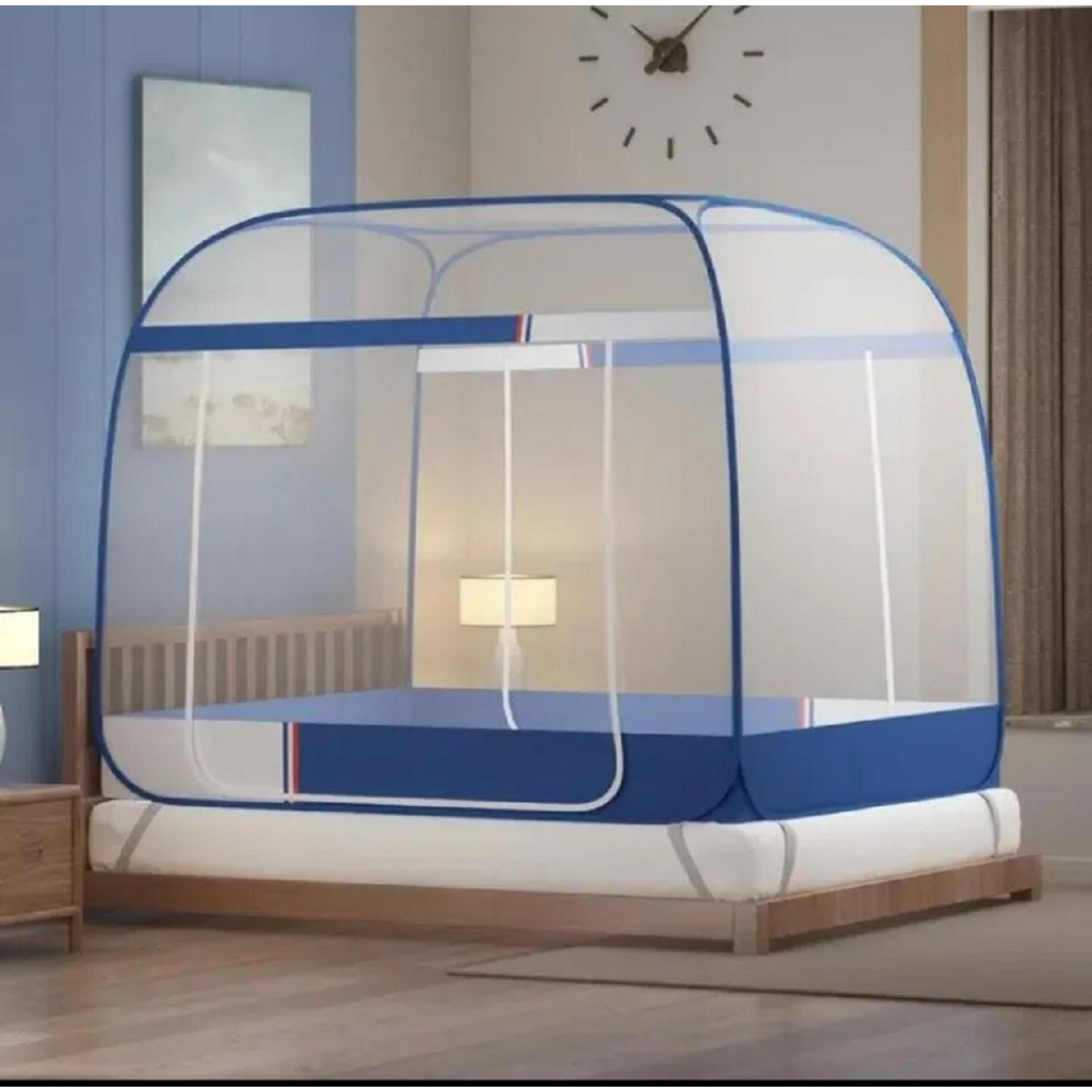 kelambu lipat kelambu kotak kelambu tidur anti nyamuk kelambu portable kelambu jumbo