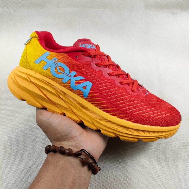 HOKA RINCON RED ORANGE