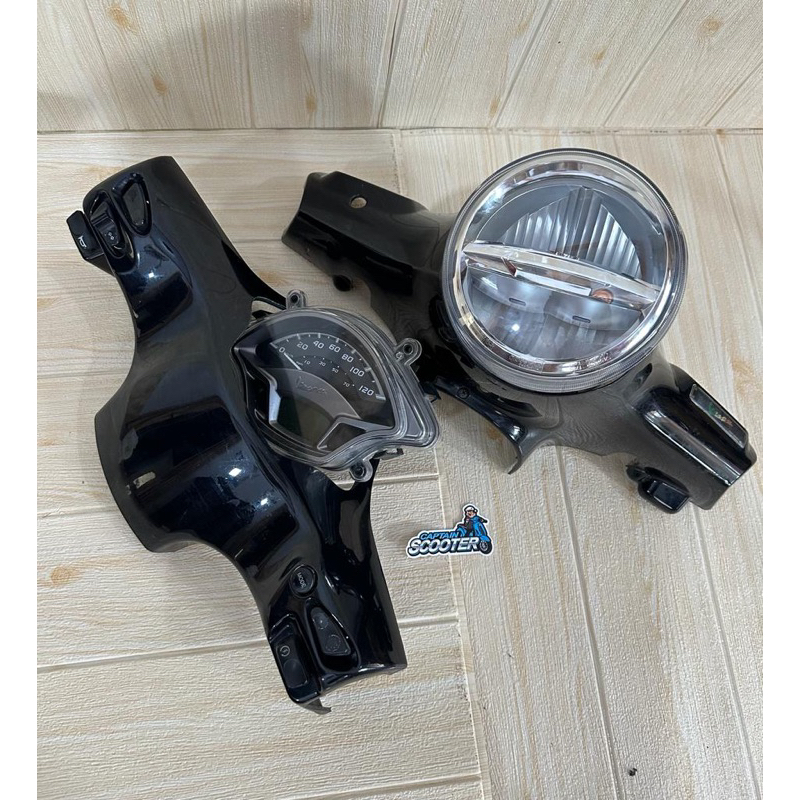 Paket Kepala Batok Set HeadLamp Speedometer Vespa LX S Facelift