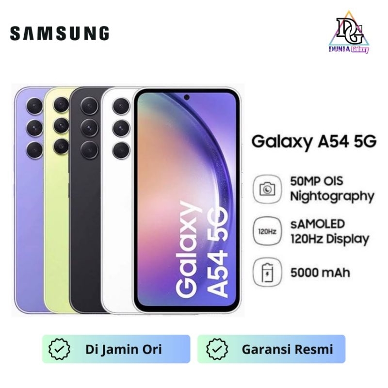 Samsung A54 5G 8/256Gb Garansi Resmi Nasional