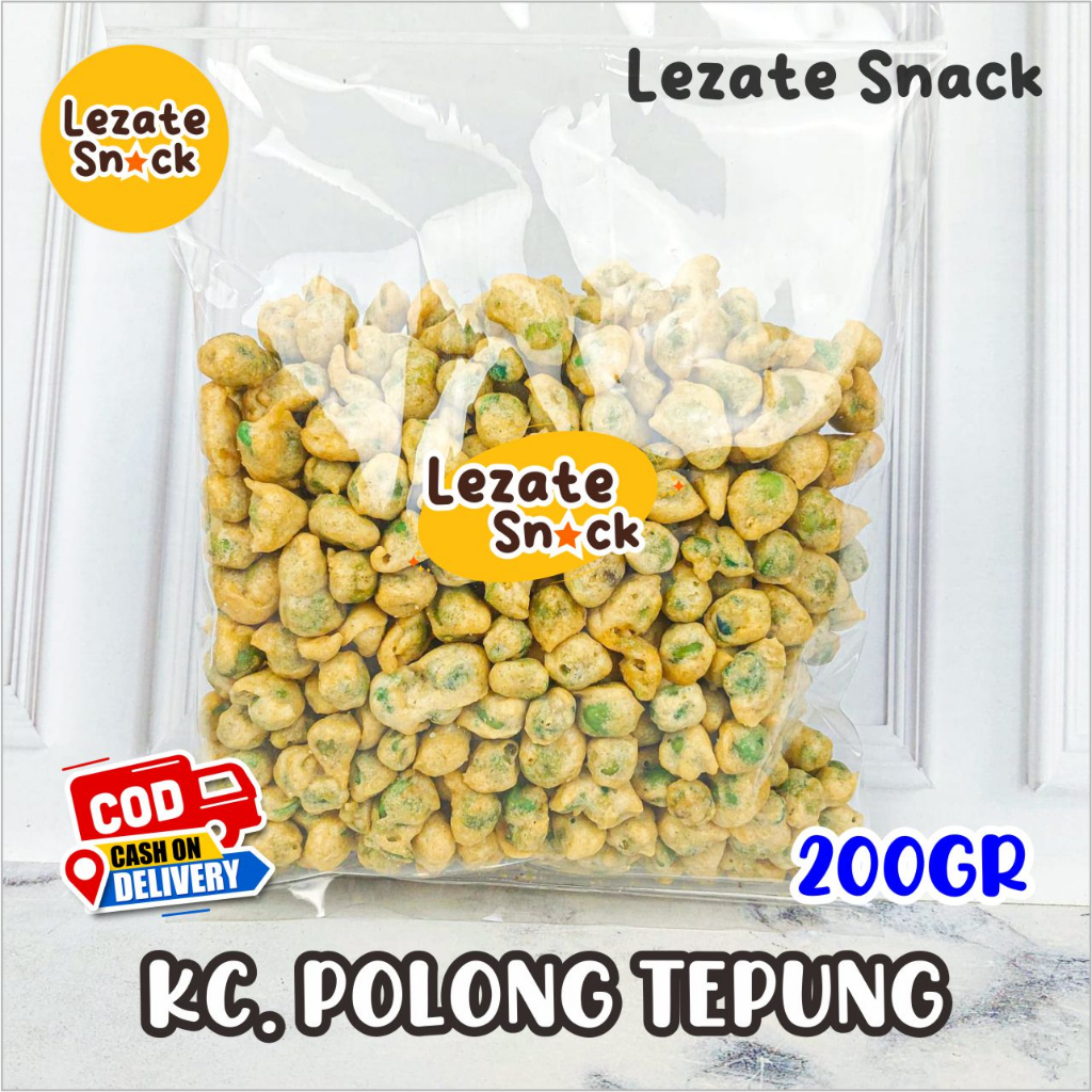 

Kacang Polong Tepung 200gr Murah Enak / Kacang Kapri Tepung Bali Gurih Pedas Kacang Kiloan Murah Kacang Campur Lezate Snack Tari Poetri Bali Matahari