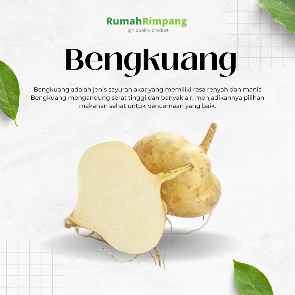 

[BISA INSTAN] JUAL FRESH BENGKUANG MANIS KEMASAN 1 KG