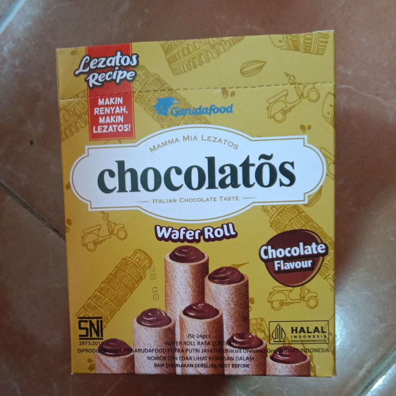 

chocolatos rasa cokelat 1 pack = 24pcs