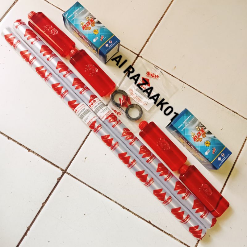 As Shock Depan Satria Fu 150 Karbu/Satria Fu Lama New Ori SGP