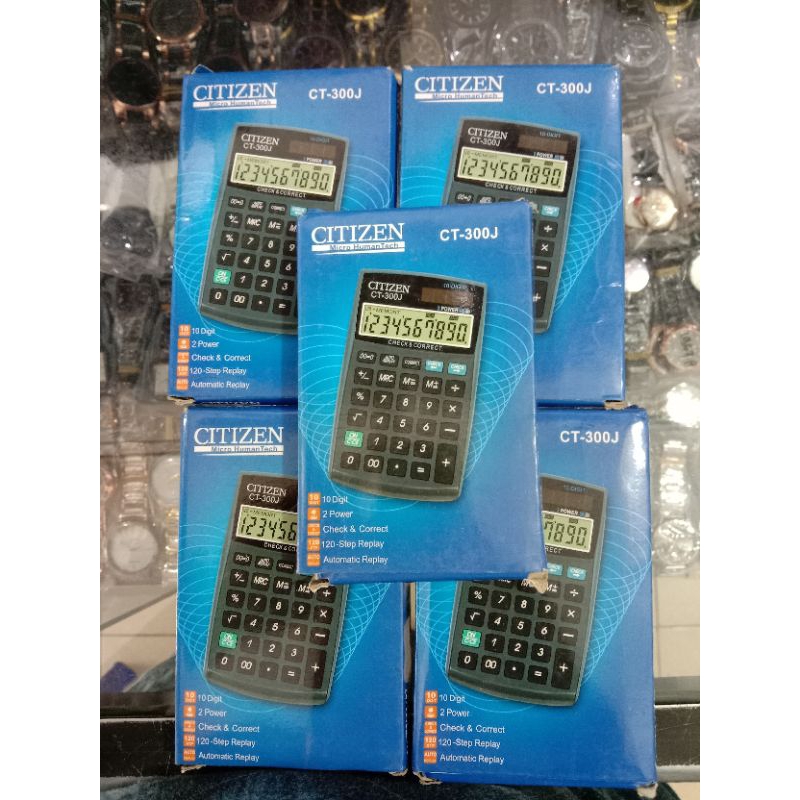 

kakulator citizen ct-300j 10digit