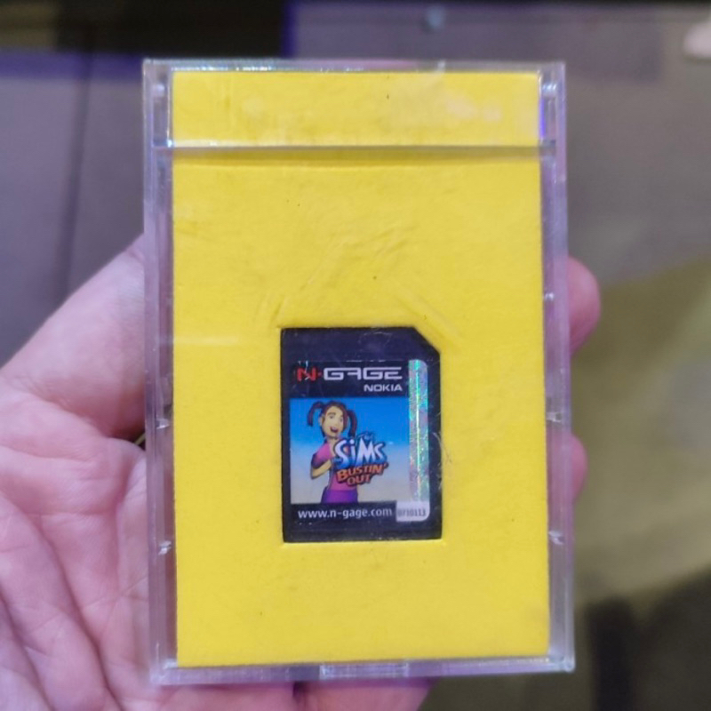 Kaset SD Card Game The Sims N Gage Ngage Nokia Original