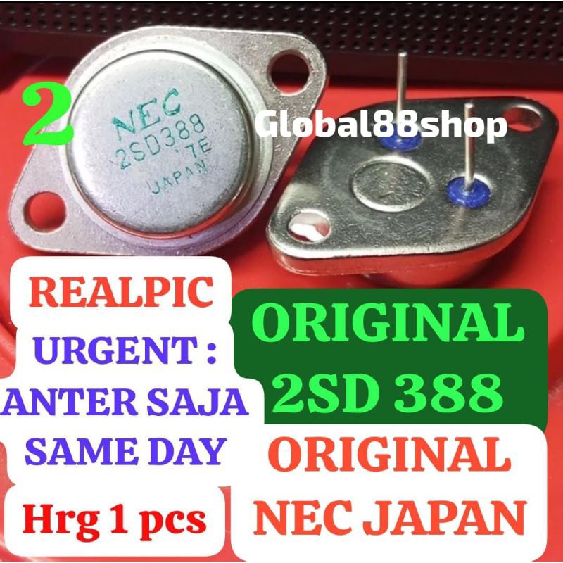 Transistor 2SD388 D388 NEC JAPAN ORI