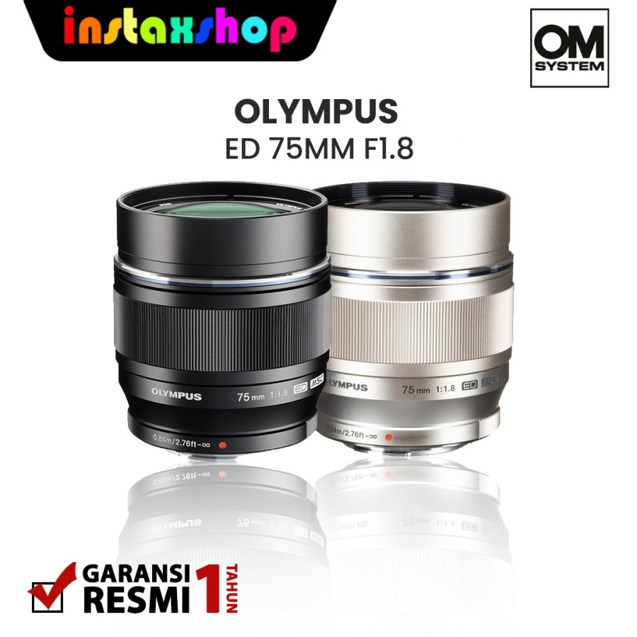 Olympus Lensa 75mm F1.8 M.Zuiko Digital ED