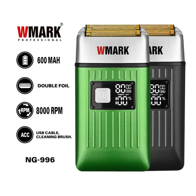 WMARK NG996 SHAVER ALAT CUKUR RAMBUT WMARK MESIN CUKUR JENGGOT KUMIS WMARK ORIGINAL