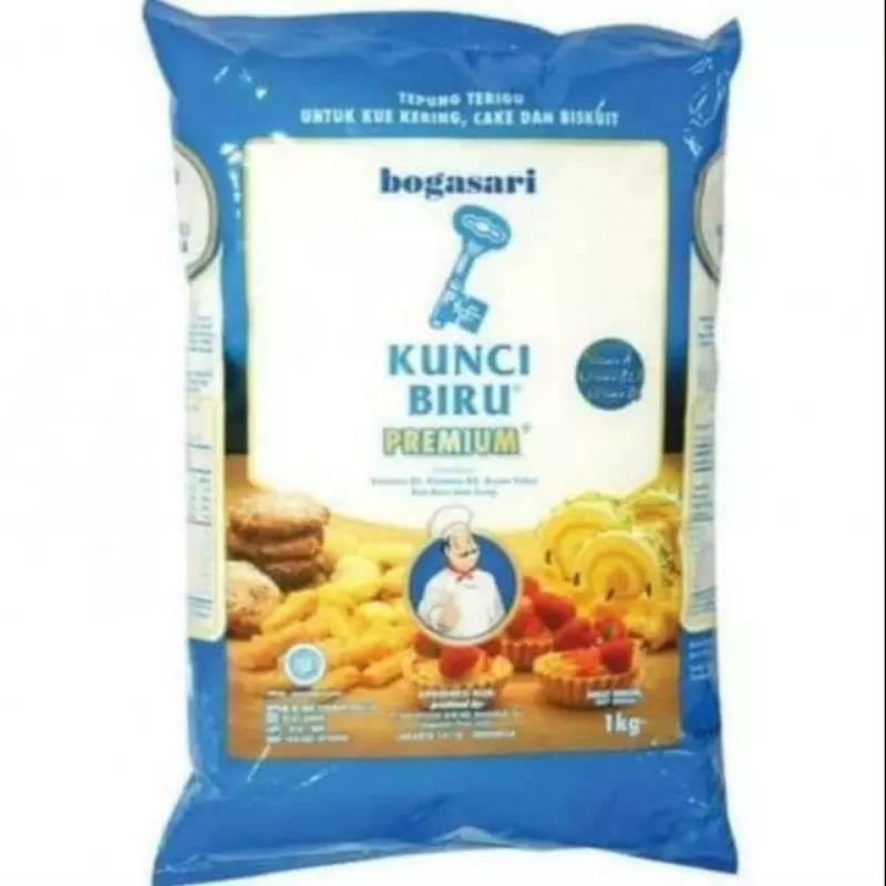 

Bogasari kunci biru premium 1 kg