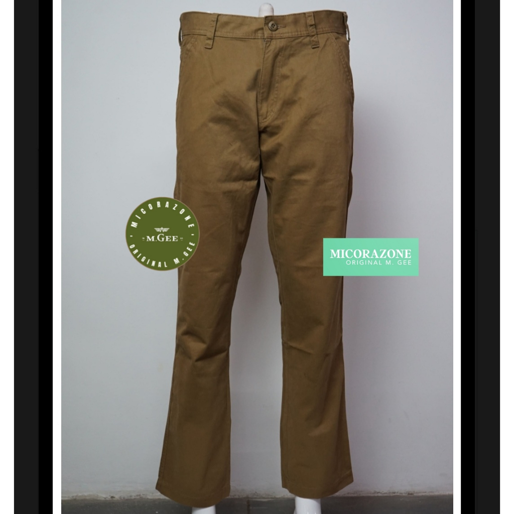 Celana Original MGEE - Celana Panjang Chino MGEE Forza 046 Brown